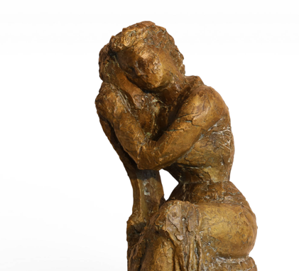 Chana ORLOFF (1888-1968) "Femme accoudée", 1953 Epreuve en bronze, adjugé 12000 €